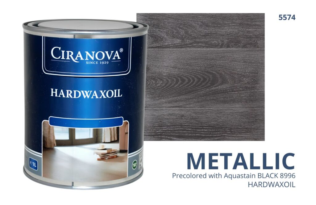 CIRANOVA Hardwaxoil olejowosk wosk twardy olejny do drewna hard wax oil do podłóg METALLIC 5574 CIRANOVA Hardwaxoil olejowosk wosk twardy olejny do drewna hard wax oil do podłóg METALLIC 5574