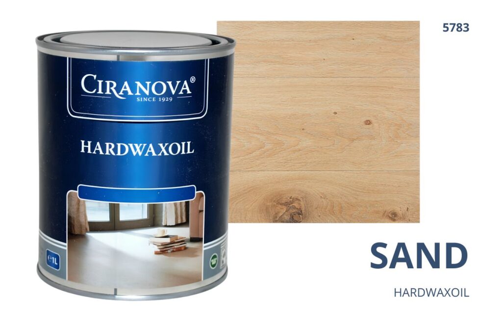 CIRANOVA Hardwaxoil olejowosk wosk twardy olejny do drewna hard wax oil do podłóg SAND 5783 CIRANOVA Hardwaxoil olejowosk wosk twardy olejny do drewna hard wax oil do podłóg SAND 5783