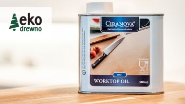 CIRANOVA WORKTOPOIL TOPOIL olej do blatów i mebli. EKODREWNO