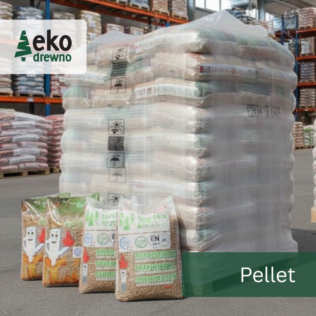 Certyfikowany polski pelet drzewny A1 ENplus 6 mm worki 15 kg. Pellet workowany 15 kg. Holzpellets ENplus A1 günstig aus Polen Hersteller. EKODREWNO (6)