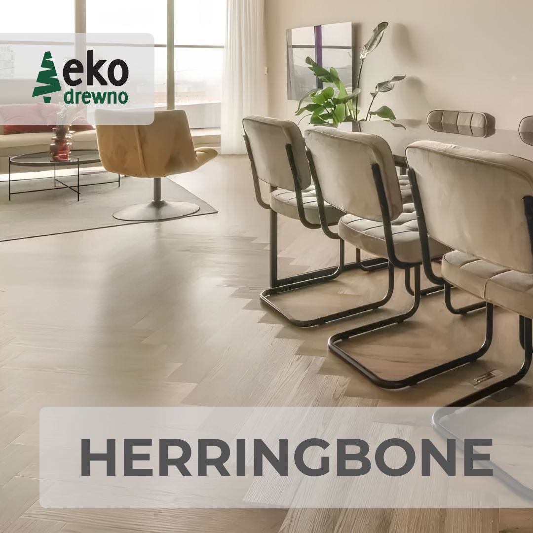 Deska podłogowa HERRINGBONE jodełka klasyczna jodełka angielska dąb podłoga dębowa warstwowa lub lita, olejowana lub lakierowana, na ogrzewanie podłogowe. EKODREWNO Wrocław