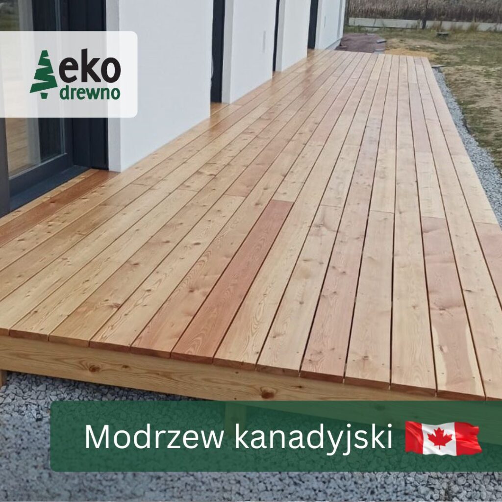 Deska tarasowa modrzew kanadyjski EKODREWNO (6) Deska tarasowa modrzew kanadyjski EKODREWNO (6)