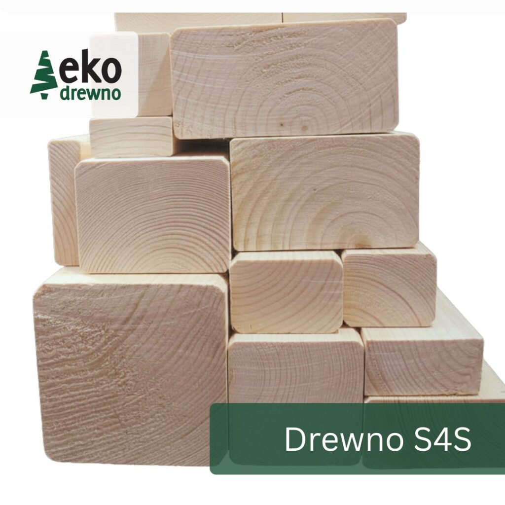 Deski i kantówki S4S czterostronnie strugane, kanty czterostronnie zaokrąglone. EKODREWNO (1) Deski i kantówki S4S czterostronnie strugane, kanty czterostronnie zaokrąglone. EKODREWNO (1)