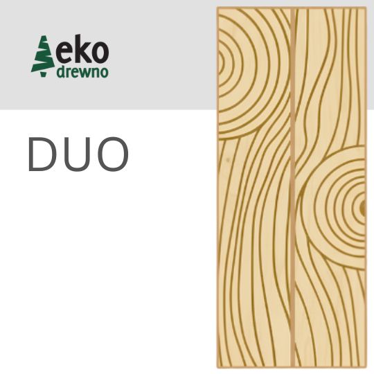 Drewno konstrukcyjne BSH klejone warstwowo typu DUO - klejenie po po szerszym boku z dwóch elementów. EKODREWNO Drewno konstrukcyjne BSH klejone warstwowo typu DUO - klejenie po po szerszym boku z dwóch elementów. EKODREWNO