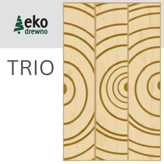 Drewno konstrukcyjne BSH klejone warstwowo typu TRIO - klejenie po po szerszym boku z trzech elementów. EKODREWNO Drewno konstrukcyjne BSH klejone warstwowo typu TRIO - klejenie po po szerszym boku z trzech elementów. EKODREWNO