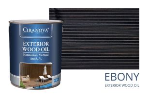 EBONY Ciranova Exterior Wood Oil