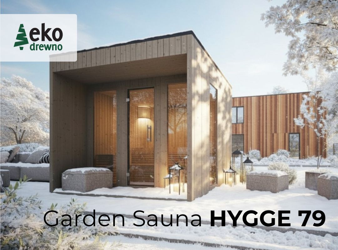 Gotowa prefabrykowana drewniana sauna ogrodowa domek saunowy Garden Sauna Hygge 79. EKODREWNO Wrocław (2) Gotowa prefabrykowana drewniana sauna ogrodowa domek saunowy Garden Sauna Hygge 79. EKODREWNO Wrocław (2)