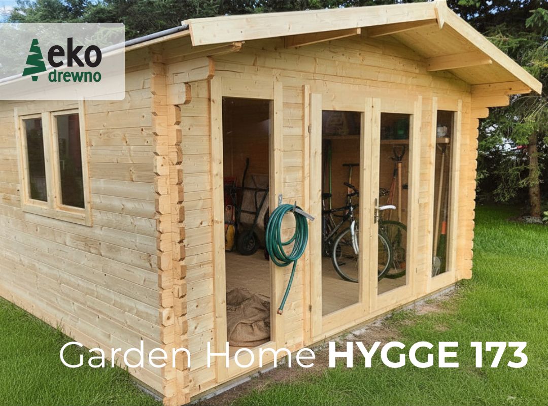 Gotowy prefabrykowany domek drewniany z montażem. Garden Home Hygge 173. EKODREWNO Wrocław (12)