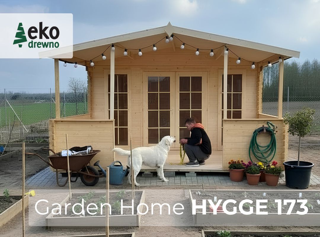 Gotowy prefabrykowany domek drewniany z montażem. Garden Home Hygge 173. EKODREWNO Wrocław (13)