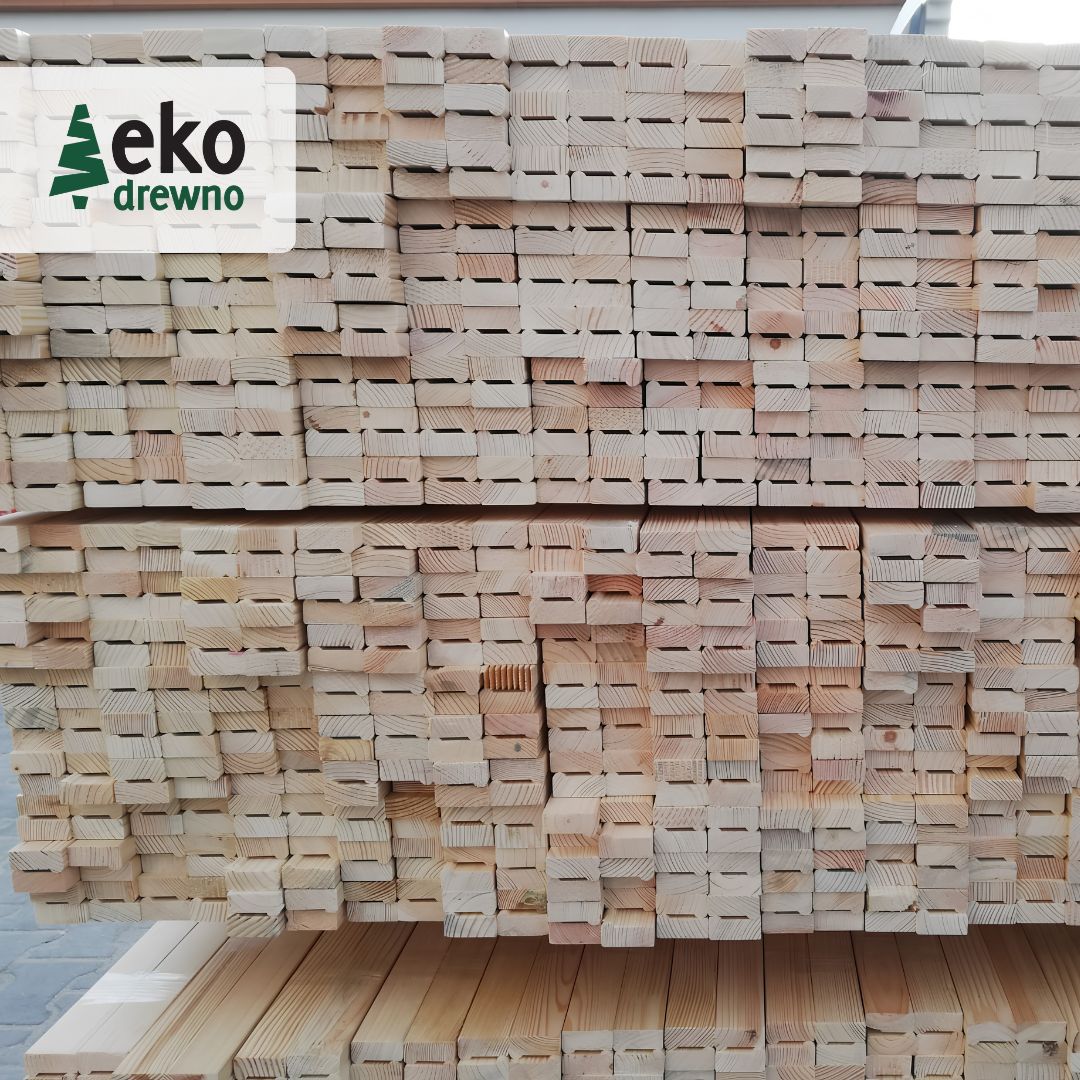 Keilgezinkte astfreie Kieferleisten als Trägerleisten aus Polen. Rahmenprofil Leinwandbild Kiefer aus Polen. Holz Holzleisten aus Kiefer aus Polen. EKODREWNO (1)