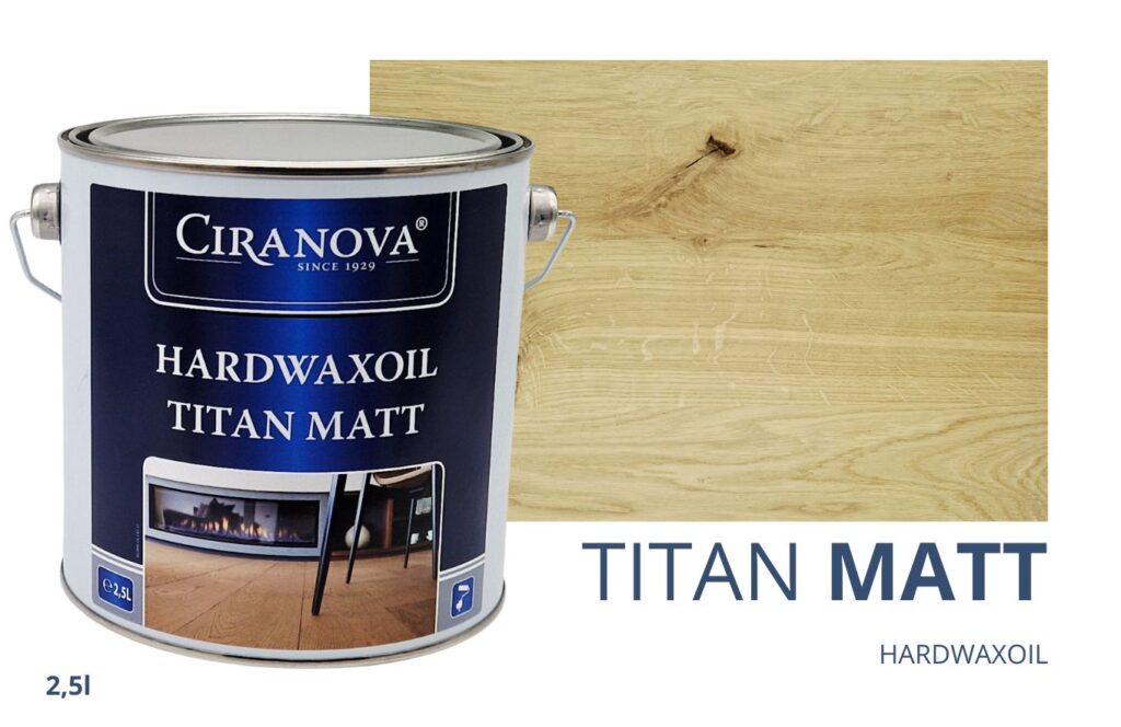 MATT 2,5l Ciranova Hardwaxoil TITAN MATT 2,5l Ciranova Hardwaxoil TITAN