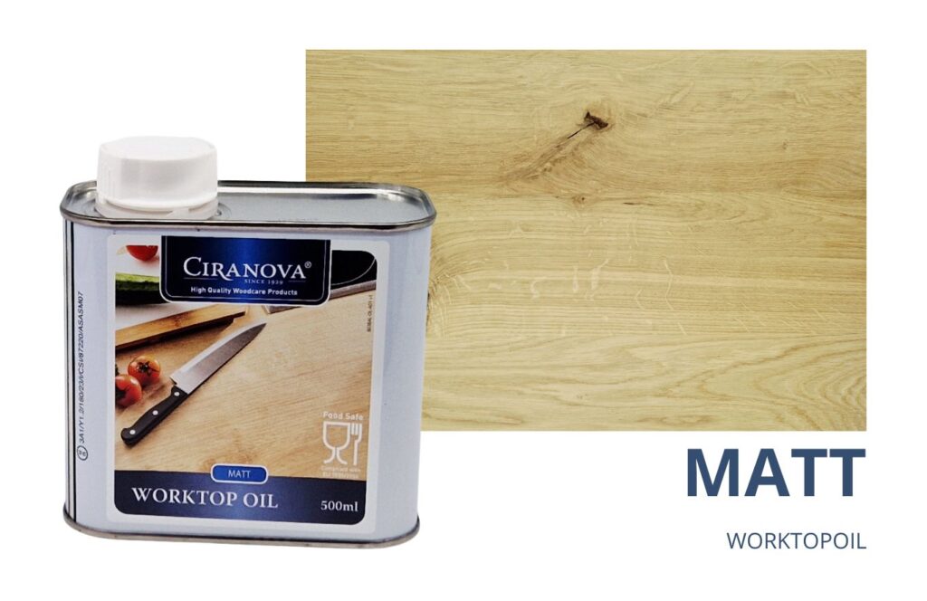 MATT Ciranova Worktopoil Olej do blatów TOP OIL WORKTOPOIL CIRANIVA wariant MATT