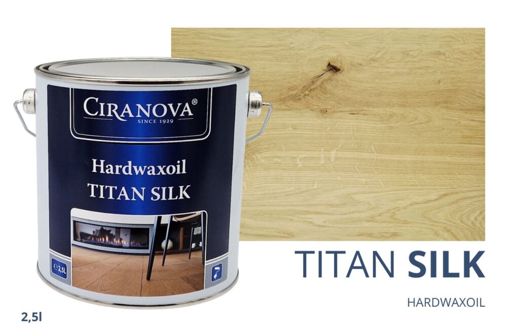 SILK 2,5l Ciranova Hardwaxoil TITAN SILK 2,5l Ciranova Hardwaxoil TITAN