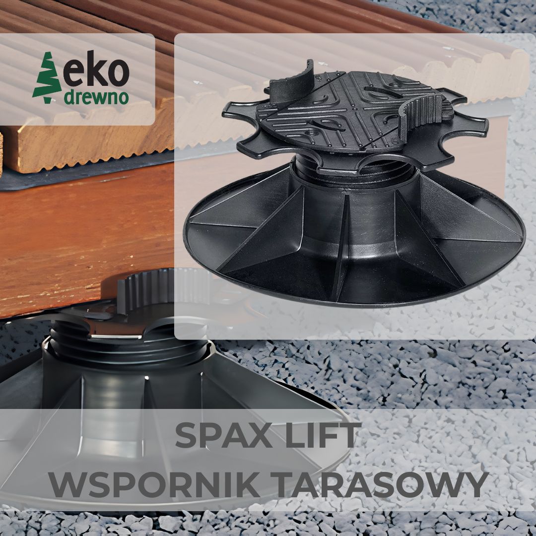 SPAX LIFT 3.5 5 i Spax Lift 5 9 wspornik tarasowy typu BUZON regulowany wspornik do podnoszenia i regulowania konstrukcji pod taras. EKODREWNO Wrocław SPAX LIFT 3.5 5 i Spax Lift 5 9 wspornik tarasowy typu BUZON regulowany wspornik do podnoszenia i regulowania konstrukcji pod taras. EKODREWNO Wrocław