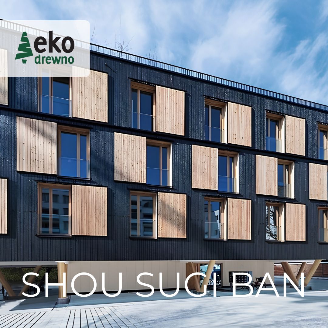 Shou Sugi Ban drewno opalane deski elewacyjne, tarasowe, boazerie deski opalane ogniem yakisugi. EKODREWNO (1)