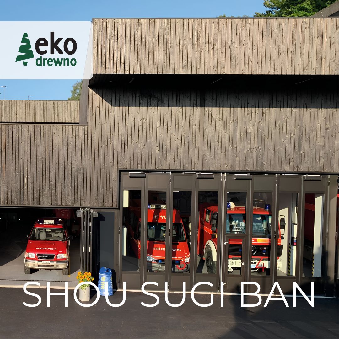Shou Sugi Ban drewno opalane deski elewacyjne, tarasowe, boazerie deski opalane ogniem yakisugi. EKODREWNO (13)