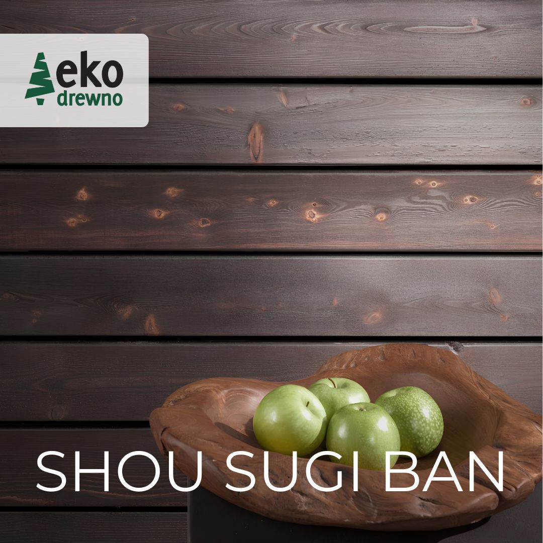 Shou Sugi Ban drewno opalane deski elewacyjne, tarasowe, boazerie deski opalane ogniem yakisugi. EKODREWNO (9)