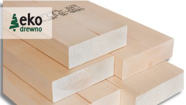 Szwedzkie drewno konstrukcyjne C24 budownictwo szkieletowe. W EKODREWNO także BSH, S4S, KVH, drewno budowlane, OSB