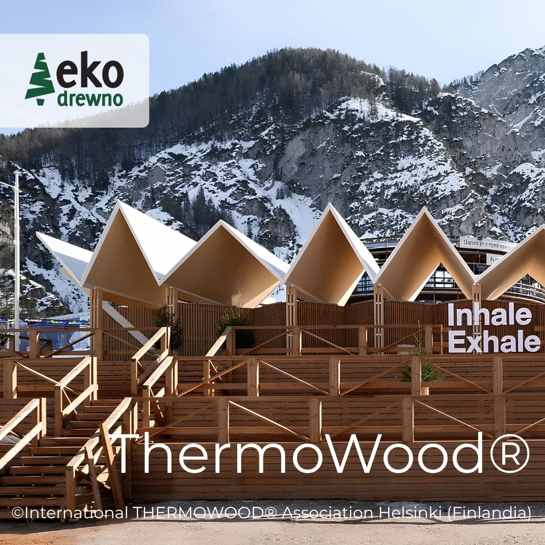 THERMOWOOD termodrewno z Finlandii deska tarasowa, elewacyjna, saunowa termososna, termoosika, termoolcha, termojesion. EKODREWNO (16)