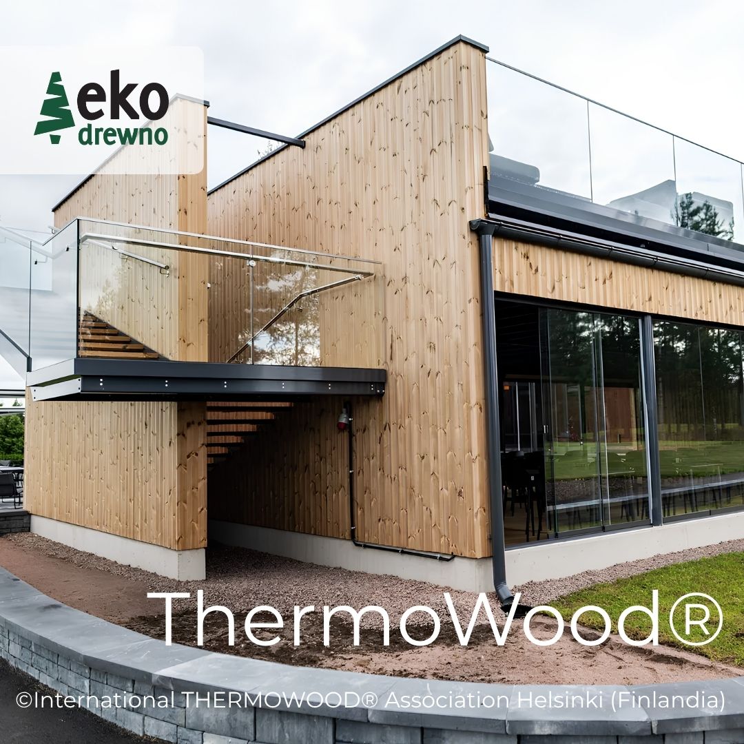 THERMOWOOD termodrewno z Finlandii deska tarasowa, elewacyjna, saunowa termososna, termoosika, termoolcha, termojesion. EKODREWNO (17)