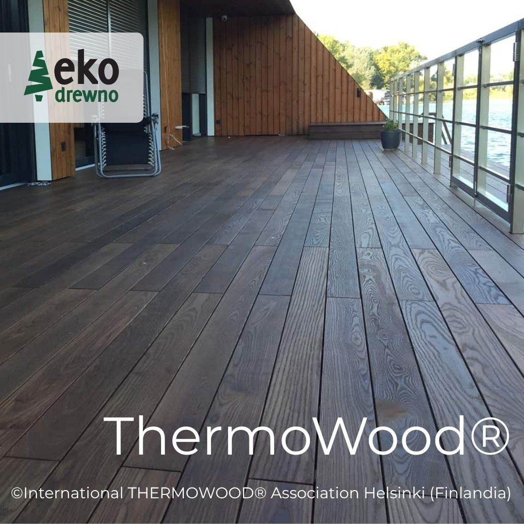 THERMOWOOD termodrewno z Finlandii deska tarasowa, elewacyjna, saunowa termososna, termoosika, termoolcha, termojesion. EKODREWNO (4)