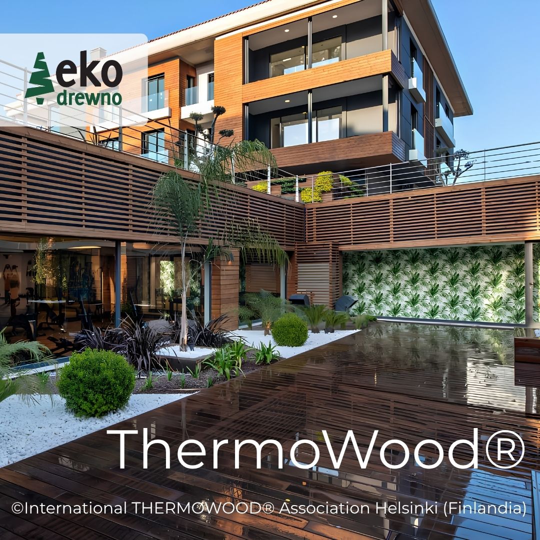 THERMOWOOD termodrewno z Finlandii deska tarasowa, elewacyjna, saunowa termososna, termoosika, termoolcha, termojesion. EKODREWNO (9)