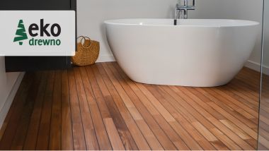 Teak drewno teakowe deska podłogowa teak podłoga okrętowa Navylam+ EKODREWNO drewno łazienkowe (1)