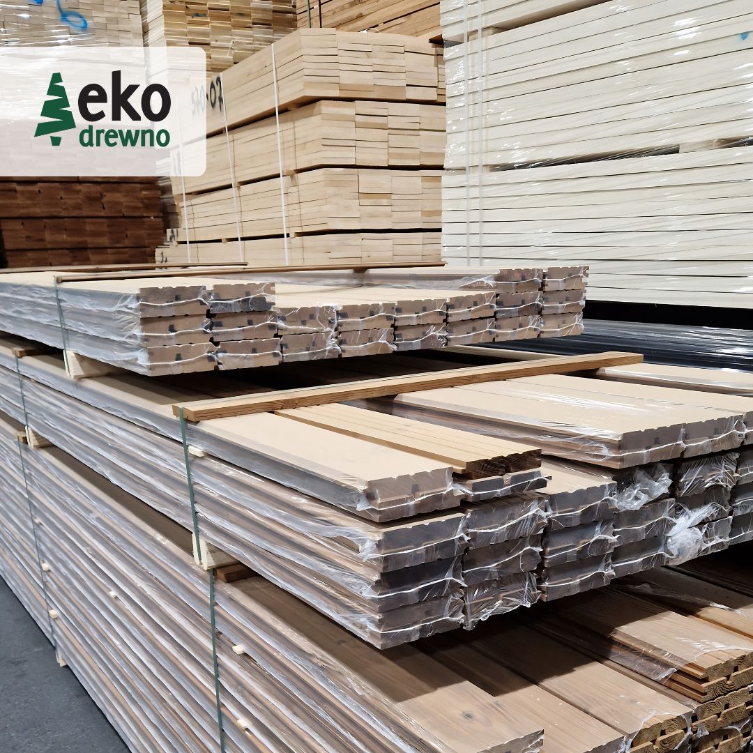 Thermoholz aus Polen – Thermisch modifiziertes Holz für Fassade, Terrasse und Sauna. EKODREWNO